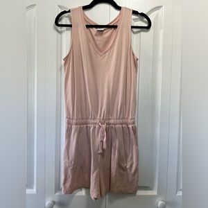 Pink Tank Top Romper